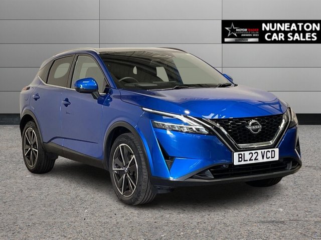 2022 22 NISSAN QASHQAI 1.3 DIG-T MHEV Tekna SUV 5dr Petrol Hybrid XTRON Euro 6 (s/s) (158 ps) APPLE CAR PLAY AND ANDROID AUTO