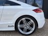 USED 2012 12 AUDI TT 2.0 TDI S line Coupe 3dr Diesel Manual quattro Euro 5 (170 ps) Xenon Plus Headlights with LED Daytime Running Lights, Audi Exclusive Leather Steering Wheel Rim, Audi Exclusive Fine Nappa Leather Extended, Audi Exclusive Line, BOSE Sound System, Cruise Control, Heated Front Seats, Mobile Telephone Prep. - Bluetooth Interface, Privacy Glass, Acoustic Parking System (Rear Only), Alloy Wheels-9Jx19in 5 Segment-Spoke Design, Xenon Plus Headlights. White 4 seats. Side Airbags; Electronic Stability Program (ESP); Immobiliser; CD Player; Alarm; Safety Belt Pretensi