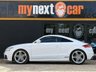 USED 2012 12 AUDI TT 2.0 TDI S line Coupe 3dr Diesel Manual quattro Euro 5 (170 ps) Xenon Plus Headlights with LED Daytime Running Lights, Audi Exclusive Leather Steering Wheel Rim, Audi Exclusive Fine Nappa Leather Extended, Audi Exclusive Line, BOSE Sound System, Cruise Control, Heated Front Seats, Mobile Telephone Prep. - Bluetooth Interface, Privacy Glass, Acoustic Parking System (Rear Only), Alloy Wheels-9Jx19in 5 Segment-Spoke Design, Xenon Plus Headlights. White 4 seats. Side Airbags; Electronic Stability Program (ESP); Immobiliser; CD Player; Alarm; Safety Belt Pretensi