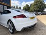 USED 2012 12 AUDI TT 2.0 TDI S line Coupe 3dr Diesel Manual quattro Euro 5 (170 ps) Xenon Plus Headlights with LED Daytime Running Lights, Audi Exclusive Leather Steering Wheel Rim, Audi Exclusive Fine Nappa Leather Extended, Audi Exclusive Line, BOSE Sound System, Cruise Control, Heated Front Seats, Mobile Telephone Prep. - Bluetooth Interface, Privacy Glass, Acoustic Parking System (Rear Only), Alloy Wheels-9Jx19in 5 Segment-Spoke Design, Xenon Plus Headlights. White 4 seats. Side Airbags; Electronic Stability Program (ESP); Immobiliser; CD Player; Alarm; Safety Belt Pretensi