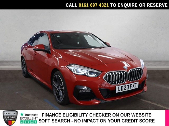 View our BMW 2 Series Gran Coupe 1.5 218i M Sport Saloon 4dr Petrol DCT Euro 6 (s/s) (136 ps)