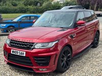 USED 2016 09 LAND ROVER RANGE ROVER SPORT 3.0 SD V6 HSE SUV 5dr Diesel Auto 4WD Euro 6 (s/s) (306 ps) FULL SERVICE HISTORY + UNMARKED IVORY LEATHER SEATS + BLACK PACK + SIDE STEPS + 2 KEYS + GHOST ALARM + FINANCE AVAILABLE + 12 MONTHS MOT + PART EXCHANGE WELCOME