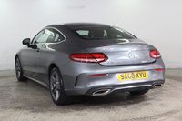 USED 2018 68 MERCEDES-BENZ C CLASS 1.6 C180 AMG Line Coupe 2dr Petrol G-Tronic+ Euro 6 (s/s) (156 ps) Heated Seats, Reverse Camera,