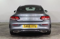 USED 2018 68 MERCEDES-BENZ C CLASS 1.6 C180 AMG Line Coupe 2dr Petrol G-Tronic+ Euro 6 (s/s) (156 ps) Heated Seats, Reverse Camera,