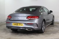 USED 2018 68 MERCEDES-BENZ C CLASS 1.6 C180 AMG Line Coupe 2dr Petrol G-Tronic+ Euro 6 (s/s) (156 ps) Heated Seats, Reverse Camera,
