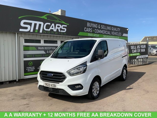 View our Ford Transit Custom 2.0 280 EcoBlue Limited Panel Van 5dr Diesel Auto L1 H1 Euro 6 (130 ps)