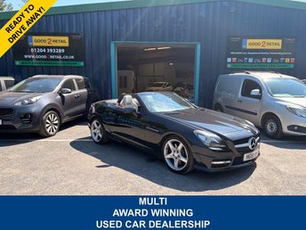 2012 MERCEDES-BENZ SLK 1.8 SLK200 BlueEfficiency AMG Sport Edition 125 Convertible 2dr Petrol G-Tronic+ Euro 5 (s/s) (184 ps) &pound;7795.00