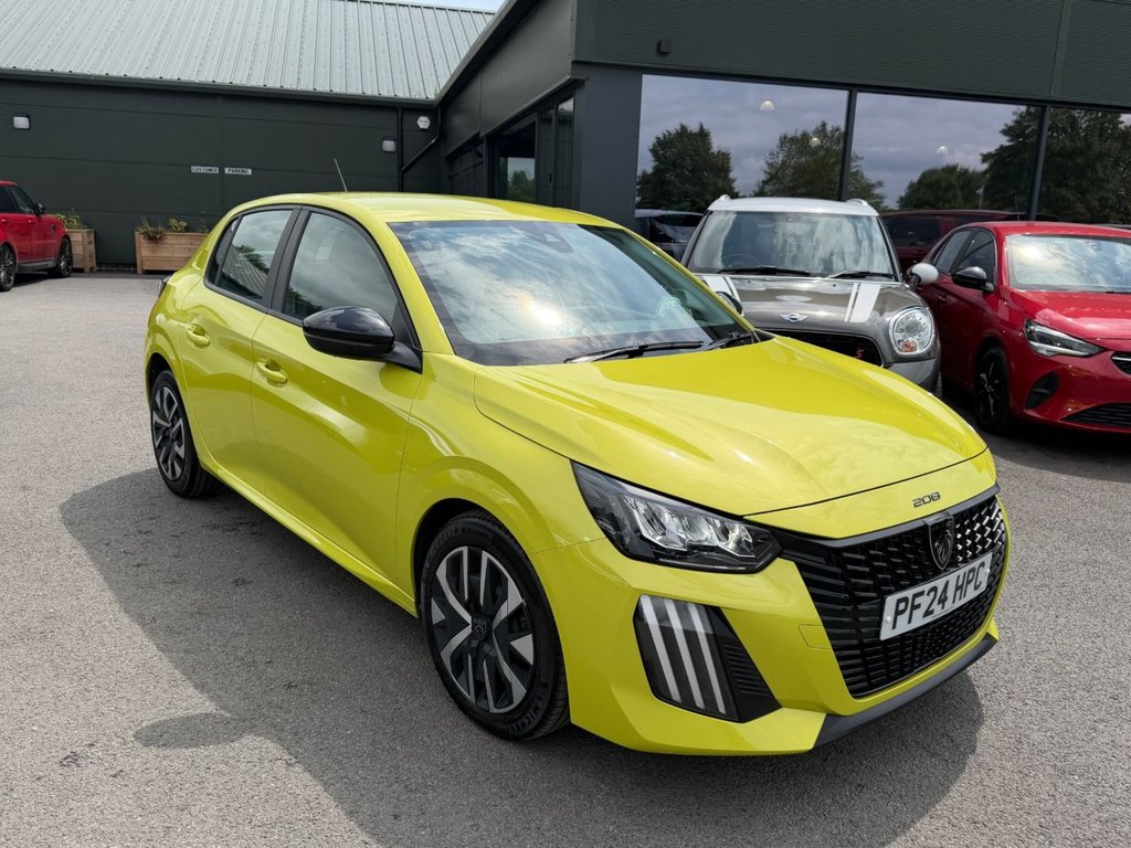 USED 2024 24 PEUGEOT 208 1.2 PureTech Active Hatchback 5dr Petrol Manual Euro 6 (s/s) (75 ps) 