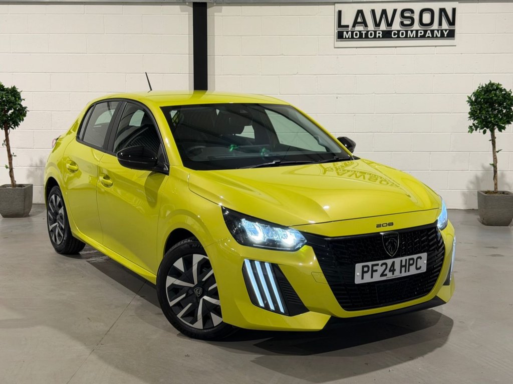 USED 2024 24 PEUGEOT 208 1.2 PureTech Active Hatchback 5dr Petrol Manual Euro 6 (s/s) (75 ps) 