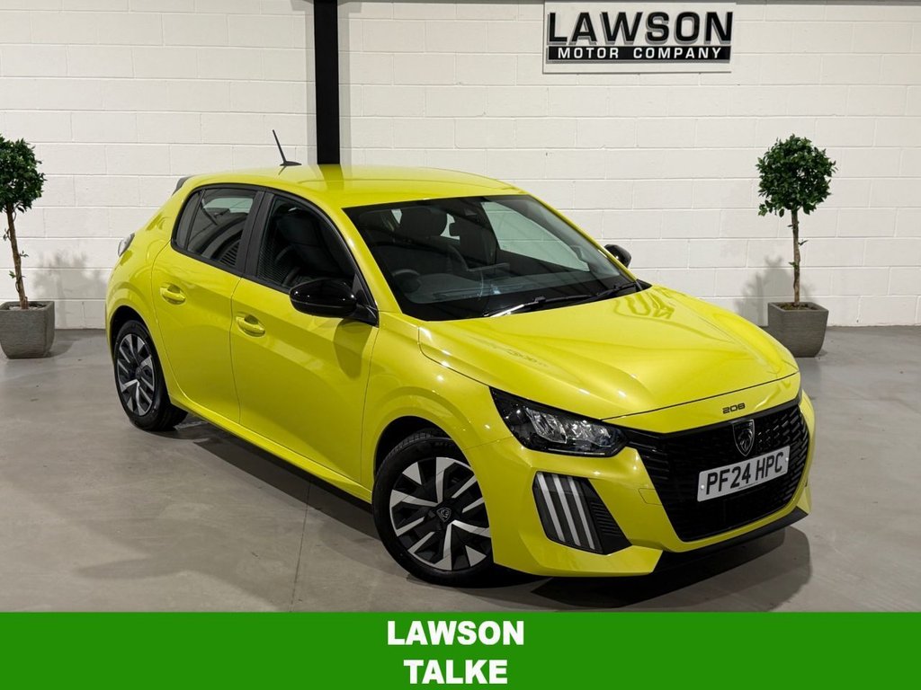 USED 2024 24 PEUGEOT 208 1.2 PureTech Active Hatchback 5dr Petrol Manual Euro 6 (s/s) (75 ps) 
