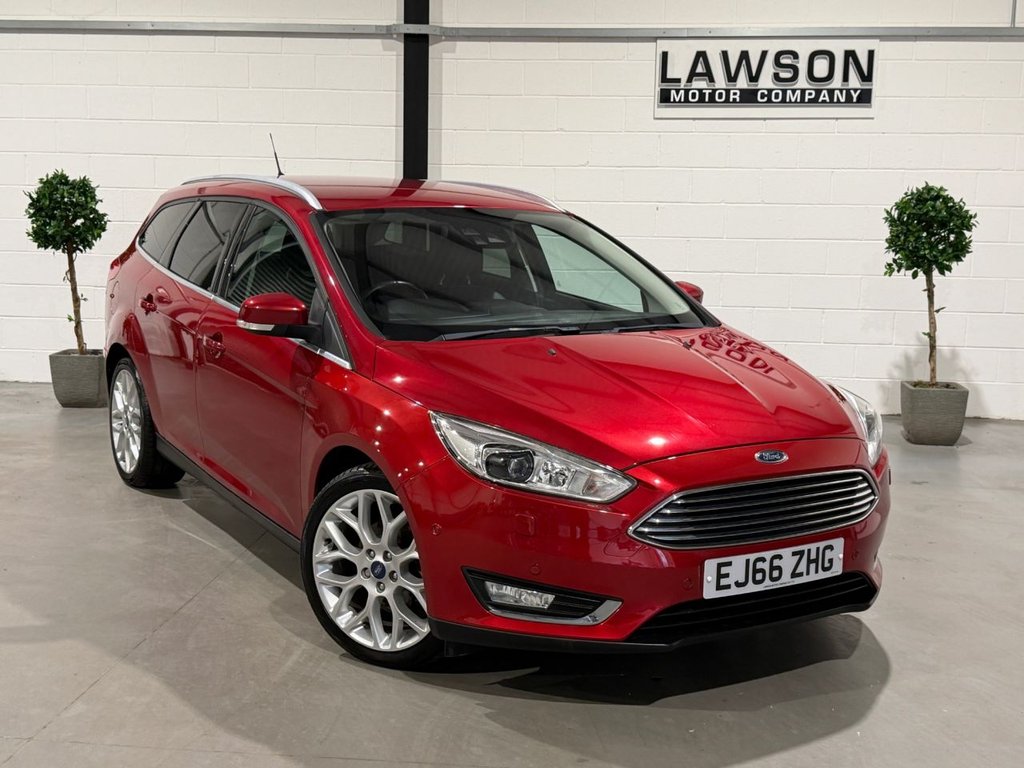 USED 2016 66 FORD FOCUS 1.0T EcoBoost Titanium X Estate 5dr Petrol Manual Euro 6 (s/s) (100 ps) 