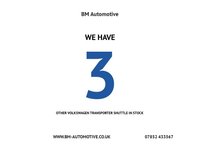 USED 2017 11 VOLKSWAGEN TRANSPORTER SHUTTLE 2.0 TDI BlueMotion Tech S Minibus Double Cab 5dr Diesel DSG FWD SWB Euro 6 (s/s) (150 ps) 