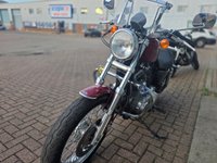 USED 2007 07 HARLEY-DAVIDSON SPORTSTER 883cc Classic Red Sportster 883