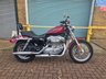 USED 2007 07 HARLEY-DAVIDSON SPORTSTER 883cc Classic Red Sportster 883