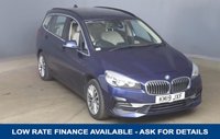 USED 2019 19 BMW 2 Series GRAN TOURER 218i LUXURY 140 BHP + SAT NAV + LEATHER + GLASS SUNROOF 
