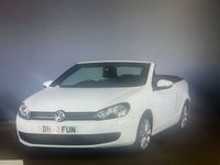 USED 2014 02 VOLKSWAGEN GOLF 1.6 TDI BlueMotion Tech SE Cabriolet 2dr Diesel Manual Euro 5 (s/s) (105 ps) 