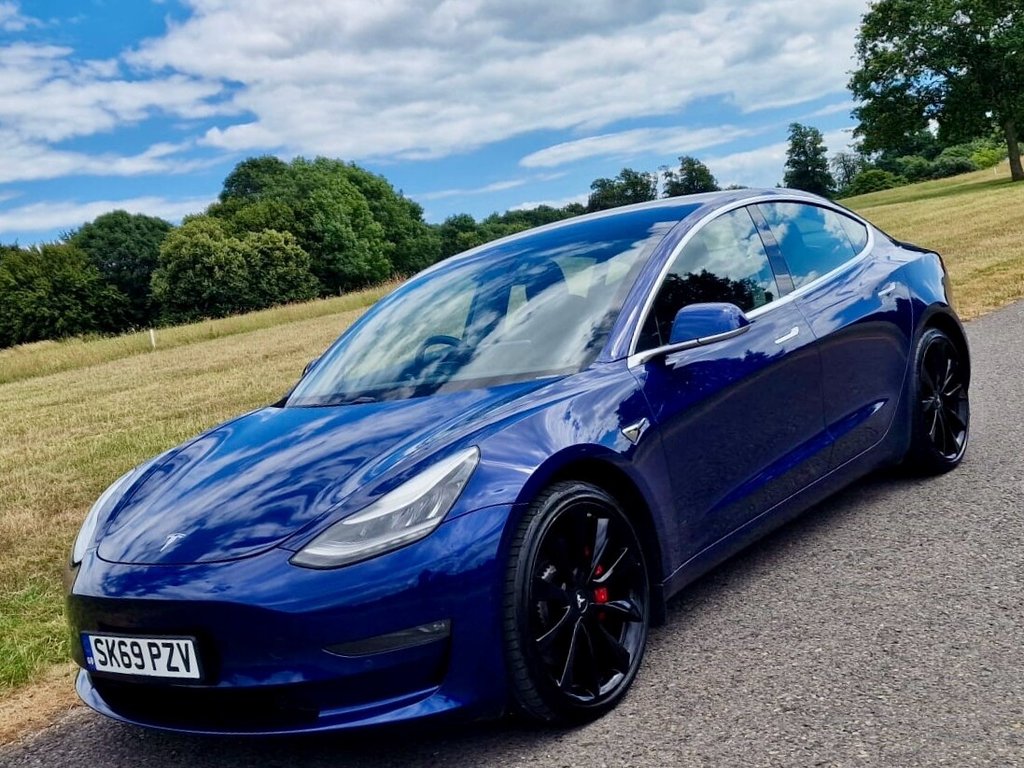 USED 2019 69 TESLA Model 3 (Dual Motor) Performance Saloon 4dr Electric Auto 4WDE (Performance Upgrade) (449 bhp) FINANCE AVAILABLE