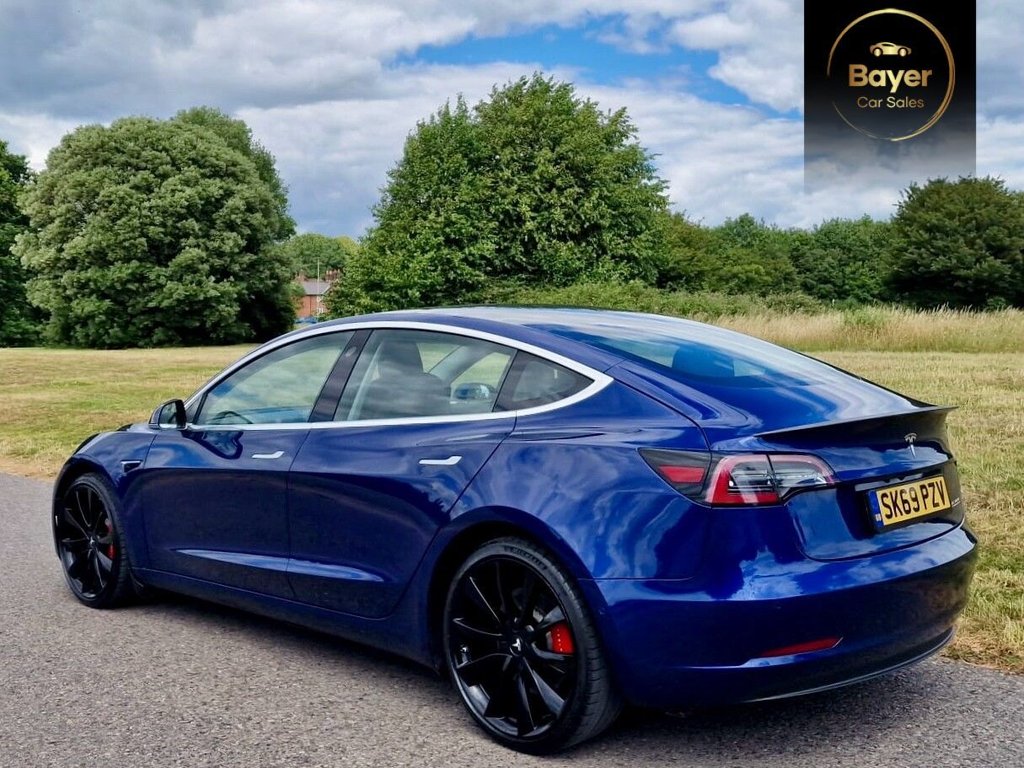 USED 2019 69 TESLA Model 3 (Dual Motor) Performance Saloon 4dr Electric Auto 4WDE (Performance Upgrade) (449 bhp) FINANCE AVAILABLE