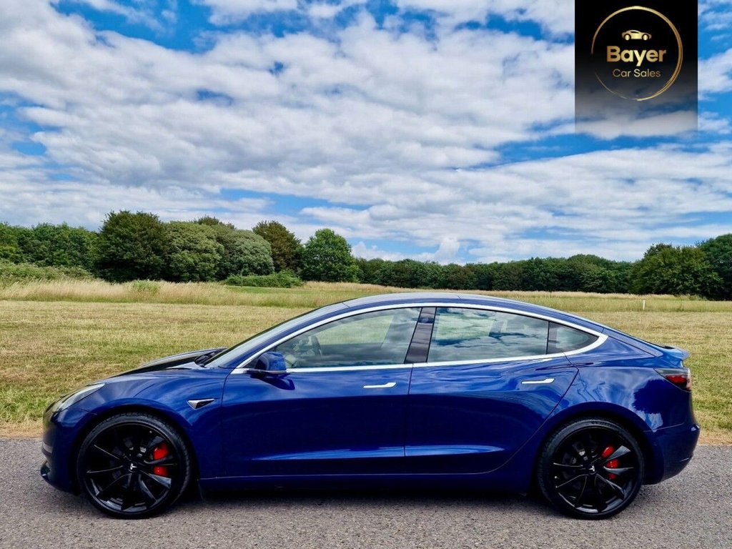 USED 2019 69 TESLA Model 3 (Dual Motor) Performance Saloon 4dr Electric Auto 4WDE (Performance Upgrade) (449 bhp) FINANCE AVAILABLE