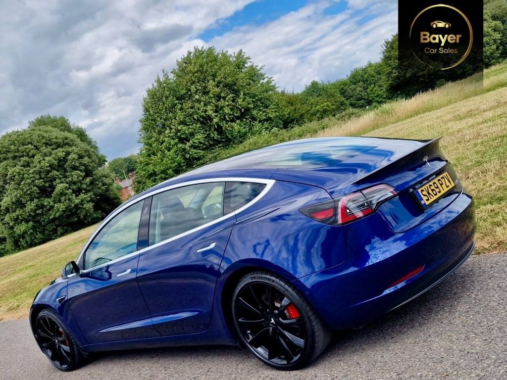 USED 2019 69 TESLA Model 3 (Dual Motor) Performance Saloon 4dr Electric Auto 4WDE (Performance Upgrade) (449 bhp) FINANCE AVAILABLE