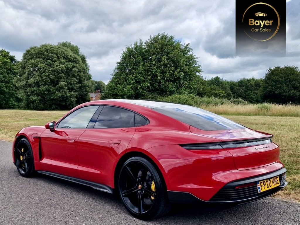 USED 2020 20 PORSCHE TAYCAN Performance Plus 93.4kWh Turbo S Saloon 4dr Electric Auto 4WD (761 ps) FINANCE AVAILABLE