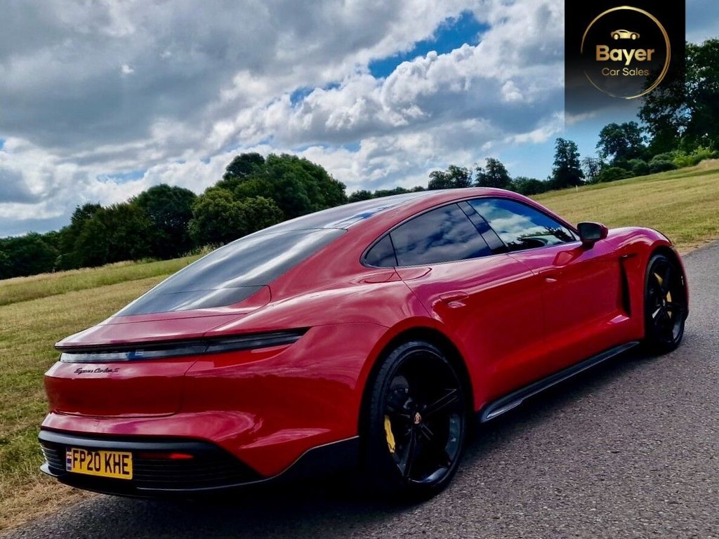 USED 2020 20 PORSCHE TAYCAN Performance Plus 93.4kWh Turbo S Saloon 4dr Electric Auto 4WD (761 ps) FINANCE AVAILABLE