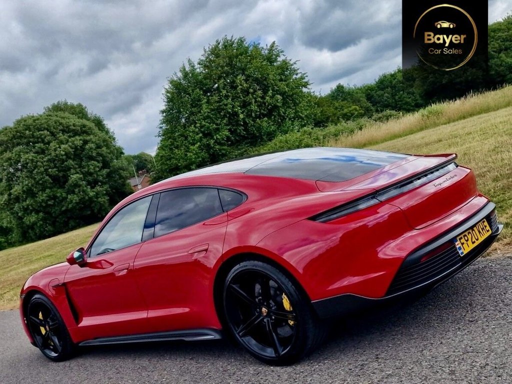 USED 2020 20 PORSCHE TAYCAN Performance Plus 93.4kWh Turbo S Saloon 4dr Electric Auto 4WD (761 ps) FINANCE AVAILABLE