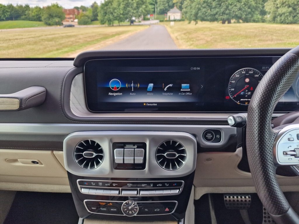 USED 2020 20 MERCEDES-BENZ G CLASS 4.0 G63 V8 BiTurbo AMG SUV 5dr Petrol SpdS+9GT 4MATIC Euro 6 (s/s) (585 ps) FINANCE AVAILABLE