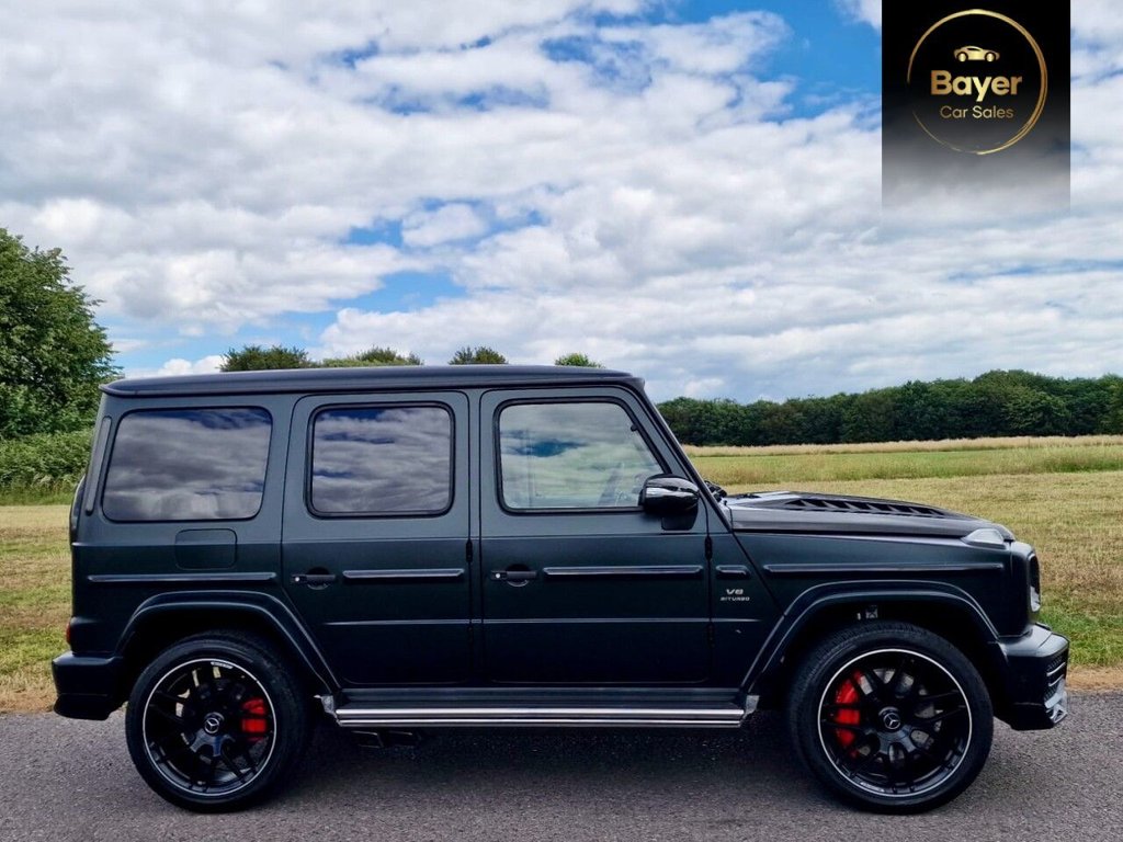 USED 2020 20 MERCEDES-BENZ G CLASS 4.0 G63 V8 BiTurbo AMG SUV 5dr Petrol SpdS+9GT 4MATIC Euro 6 (s/s) (585 ps) FINANCE AVAILABLE