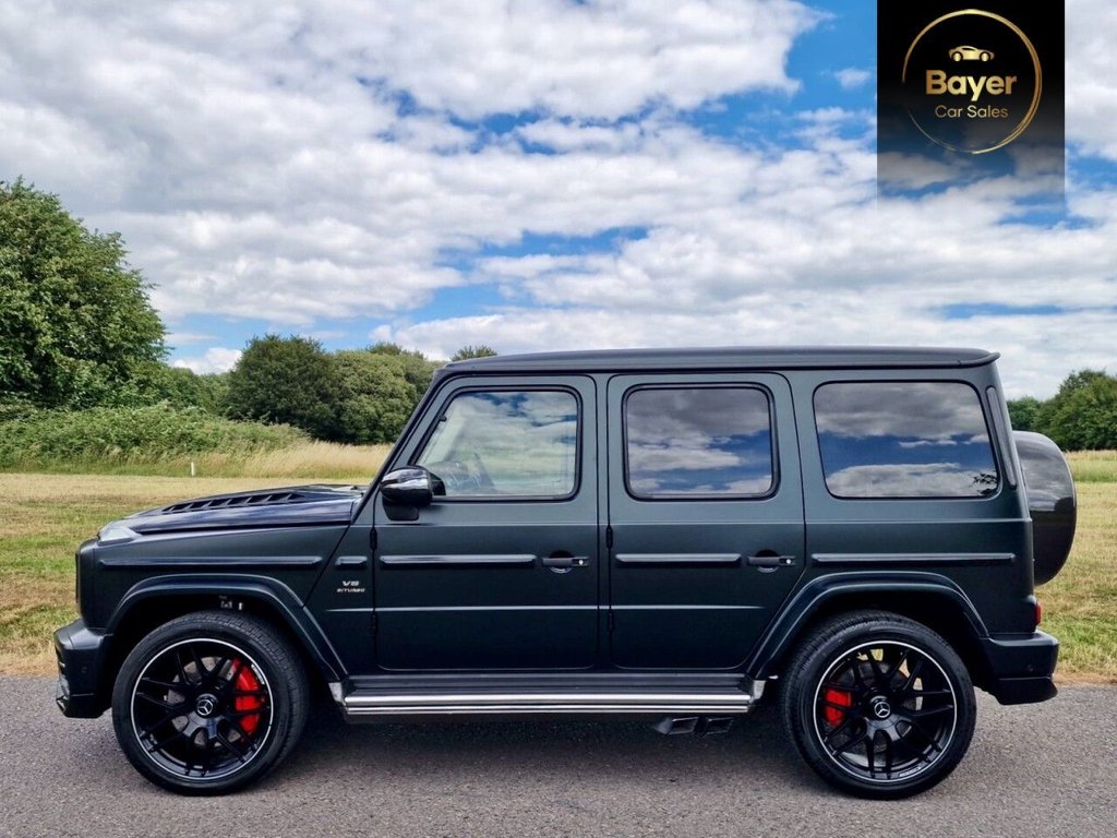 USED 2020 20 MERCEDES-BENZ G CLASS 4.0 G63 V8 BiTurbo AMG SUV 5dr Petrol SpdS+9GT 4MATIC Euro 6 (s/s) (585 ps) FINANCE AVAILABLE