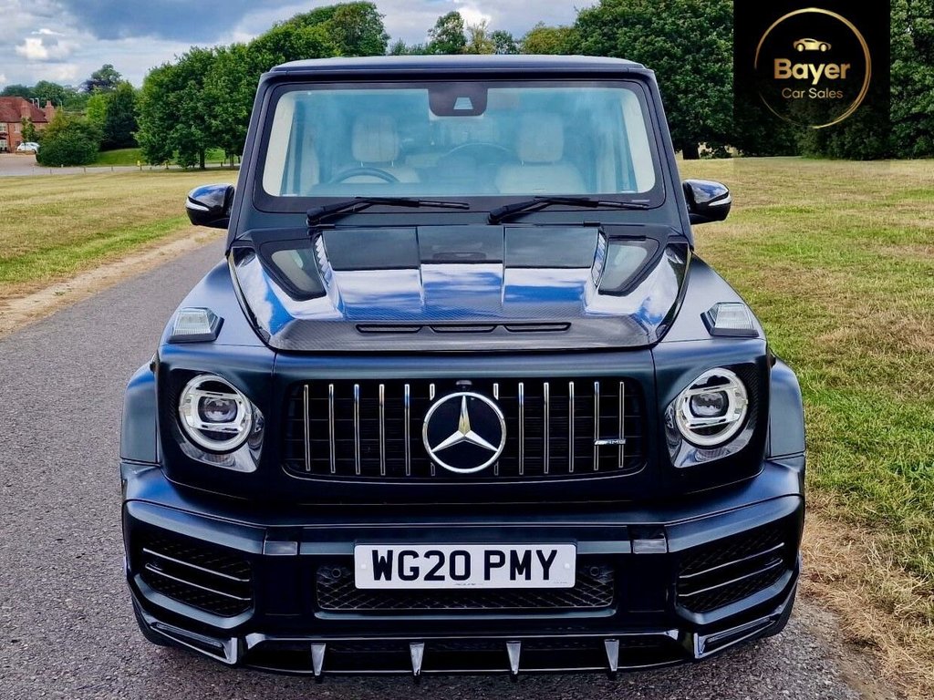 USED 2020 20 MERCEDES-BENZ G CLASS 4.0 G63 V8 BiTurbo AMG SUV 5dr Petrol SpdS+9GT 4MATIC Euro 6 (s/s) (585 ps) FINANCE AVAILABLE
