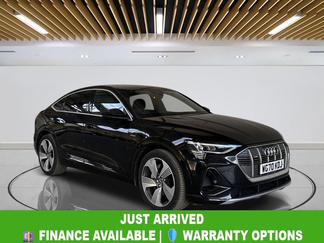 View our Audi E-Tron 50 S line Sportback 5dr Electric Auto quattro 71.2kWh (313 ps)