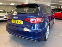USED 2016 16 AUDI A3 1.4 TFSI CoD S line Sportback 5dr Petrol Manual Euro 6 (s/s) (Nav) (150 ps) 