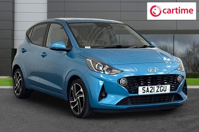View our Hyundai I10 1.0 Premium Hatchback 5dr Petrol Manual Euro 6 (s/s) (67 ps) Rear View Parking Camera, Android Auto / Apple CarPlay, Heated Front Seats, Heated Steering Wheel, Touchscreen