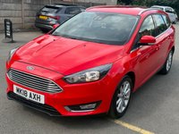 USED 2018 18 FORD FOCUS 1.0T EcoBoost Titanium Estate 5dr Petrol Auto Euro 6 (s/s) (125 ps) APPLE CARPLAY -PARKING SENSORS
