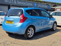 USED 2015 15 NISSAN NOTE 1.2 DIG-S Tekna Hatchback 5dr Petrol Manual Euro 5 (s/s) (98 ps) LOW MILES + SAT NAV  + CRUISE + REVERSE CAM + LOW TAX &pound;20
