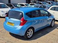 USED 2015 15 NISSAN NOTE 1.2 DIG-S Tekna Hatchback 5dr Petrol Manual Euro 5 (s/s) (98 ps) LOW MILES + SAT NAV  + CRUISE + REVERSE CAM + LOW TAX &pound;20