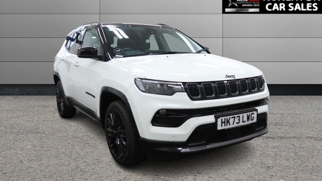 USED 2023 73 JEEP COMPASS 1.5 T4 e-Hybrid MHEV S SUV 5dr Petrol Hybrid DCT FWD Euro 6 (s/s) (130 ps) 