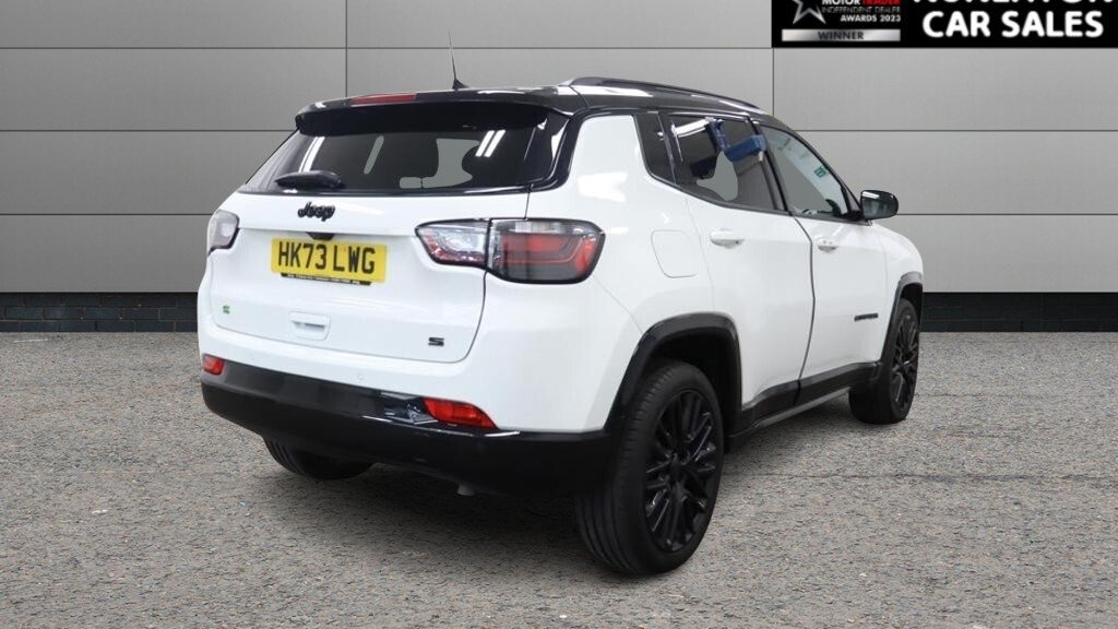 USED 2023 73 JEEP COMPASS 1.5 T4 e-Hybrid MHEV S SUV 5dr Petrol Hybrid DCT FWD Euro 6 (s/s) (130 ps) 