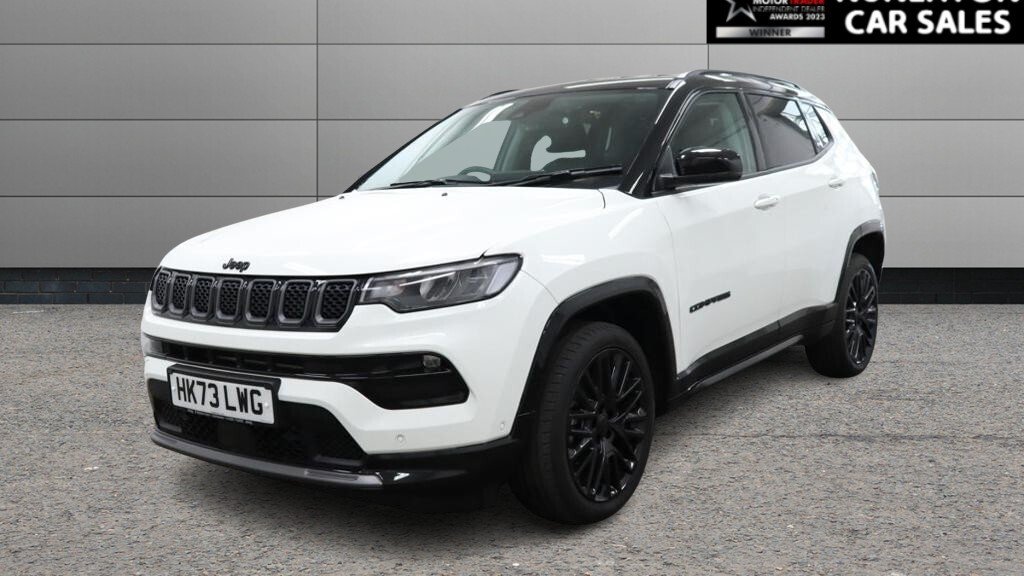 USED 2023 73 JEEP COMPASS 1.5 T4 e-Hybrid MHEV S SUV 5dr Petrol Hybrid DCT FWD Euro 6 (s/s) (130 ps) 