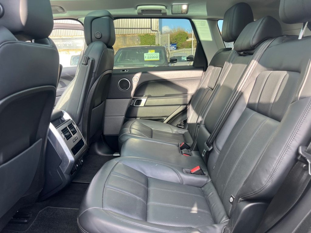 USED 2018 68 LAND ROVER RANGE ROVER SPORT 3.0 SD V6 HSE SUV 5dr Diesel Auto 4WD Euro 6 (s/s) (306 ps) 