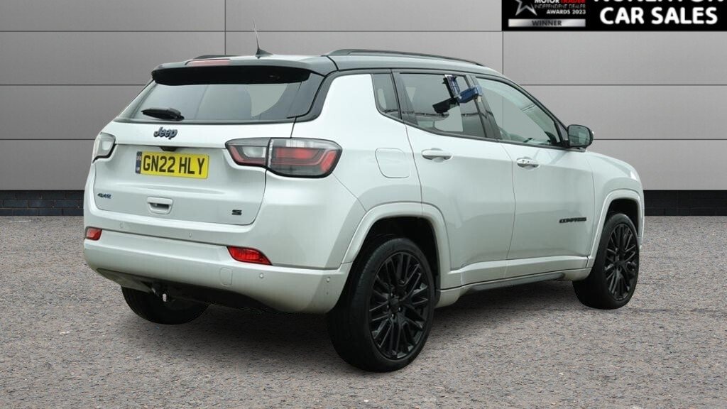 USED 2022 22 JEEP COMPASS 1.3 GSE T4 11.4kWh S SUV 5dr Petrol Plug-in Hybrid Auto 4xe Euro 6 (s/s) (240 ps) 