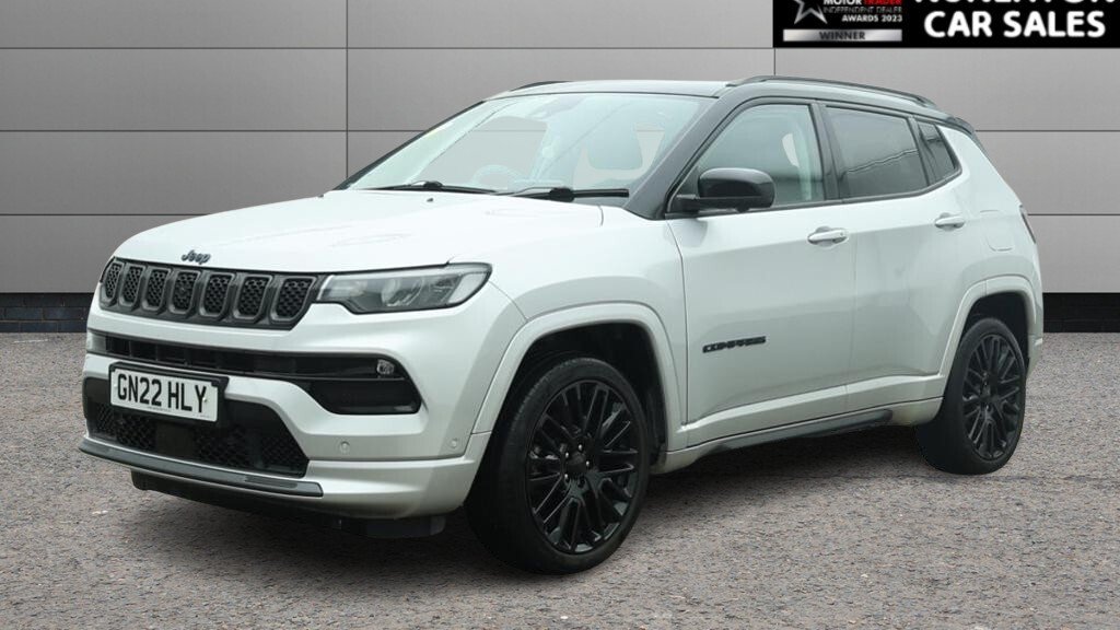 USED 2022 22 JEEP COMPASS 1.3 GSE T4 11.4kWh S SUV 5dr Petrol Plug-in Hybrid Auto 4xe Euro 6 (s/s) (240 ps) 