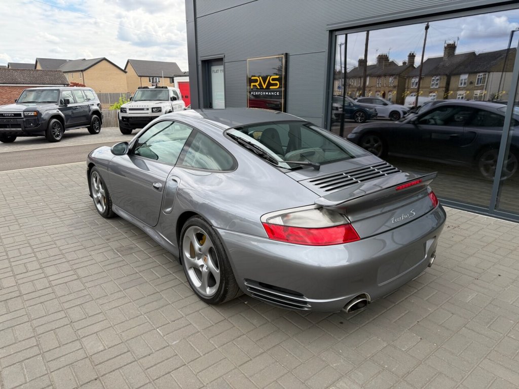 USED 2005 05 PORSCHE 911 3.6 996 Turbo S Coupe 2dr Petrol Manual AWD (309 g/km, 450 bhp) 11 STAMPS PORSCHE HISTORY, MANUAL