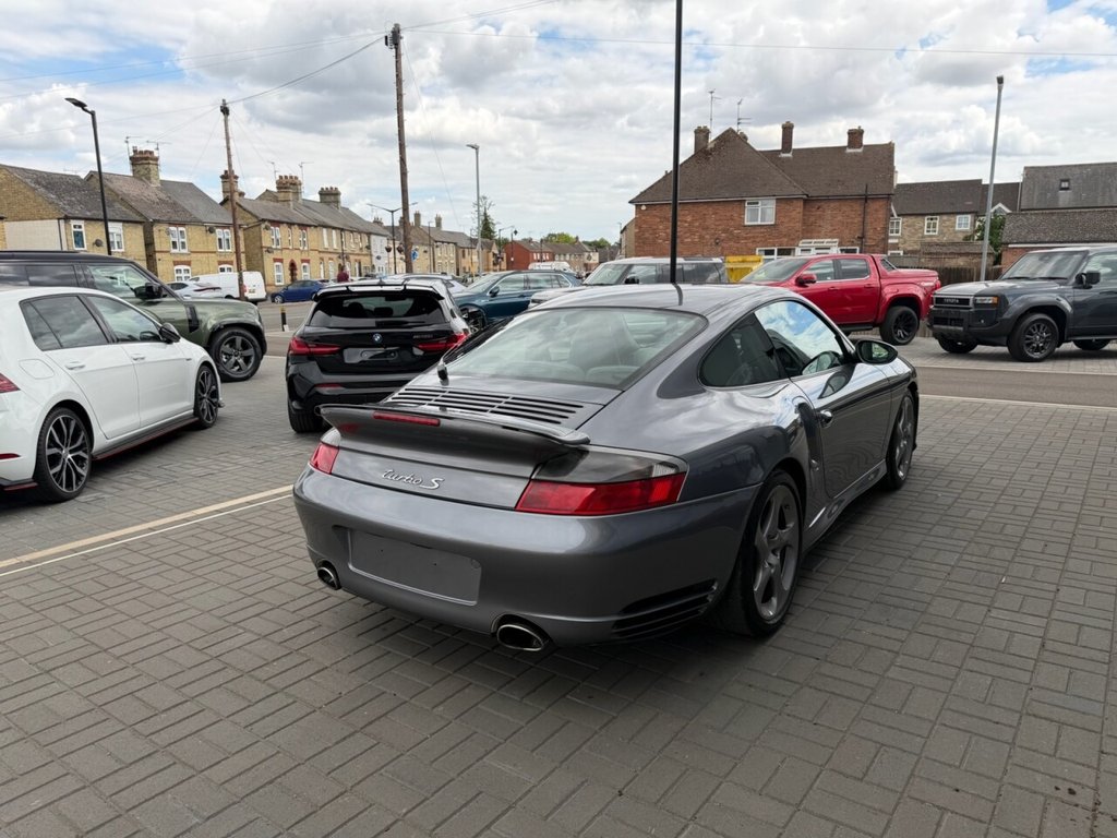 USED 2005 05 PORSCHE 911 3.6 996 Turbo S Coupe 2dr Petrol Manual AWD (309 g/km, 450 bhp) 11 STAMPS PORSCHE HISTORY, MANUAL