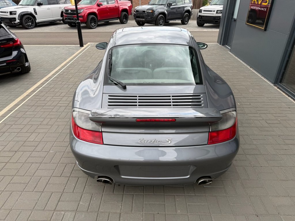 USED 2005 05 PORSCHE 911 3.6 996 Turbo S Coupe 2dr Petrol Manual AWD (309 g/km, 450 bhp) 11 STAMPS PORSCHE HISTORY, MANUAL