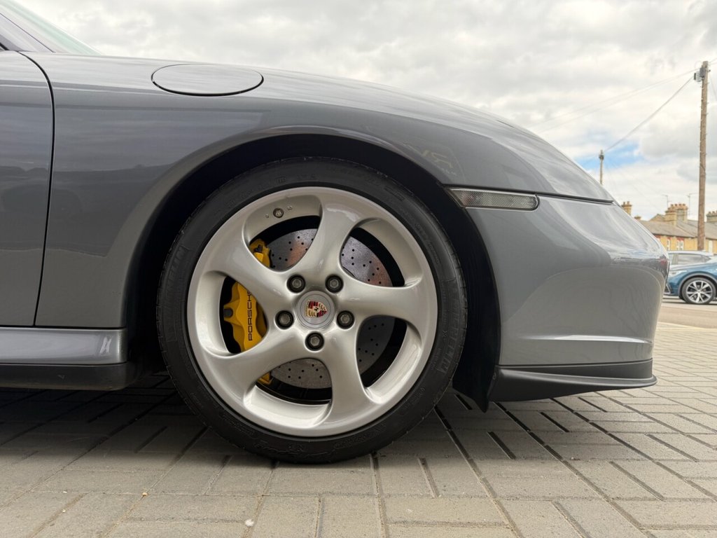 USED 2005 05 PORSCHE 911 3.6 996 Turbo S Coupe 2dr Petrol Manual AWD (309 g/km, 450 bhp) 11 STAMPS PORSCHE HISTORY, MANUAL