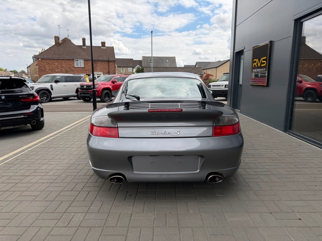 USED 2005 05 PORSCHE 911 3.6 996 Turbo S Coupe 2dr Petrol Manual AWD (309 g/km, 450 bhp) 11 STAMPS PORSCHE HISTORY, MANUAL
