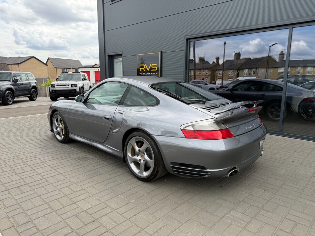 USED 2005 05 PORSCHE 911 3.6 996 Turbo S Coupe 2dr Petrol Manual AWD (309 g/km, 450 bhp) 11 STAMPS PORSCHE HISTORY, MANUAL