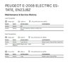 USED 2023 23 PEUGEOT E-2008 50kWh Active Premium + SUV 5dr Electric Auto (7kW Charger) (136 ps) ONE OWNER FROM NEW